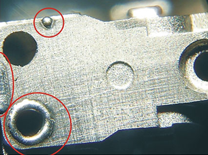 <a href='http://www.yxzhcw.com/product/3.htm' class='text_a'>模具激光焊機</a>修復模具效果